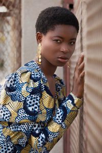 Editorial fashion shoot with Blessing Williams by Loesje Kessels Fashion Photographer Dubai