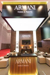 Armani Hotels & Resorts stand by Loesje Kessels Fashion Photographer Dubai
