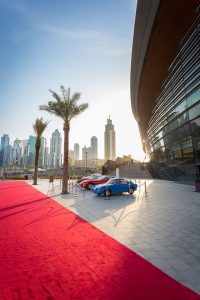 Event set up at the Dubai Opera House party by Loesje Kessels Fashion Photographer