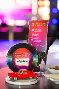 Official ATM party decorations at the Dubai Opera House by Loesje Kessels Fashion Photographer