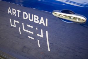 Art Dubai car at the Maserati event stand by Loesje Kessels Fashion Photographer