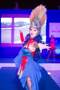 Dancer at the Maserati Trofeo event by Loesje Kessels Fashion Photographer Dubai