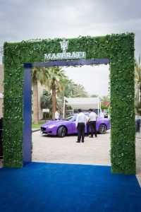 Entrance of the Maserati Polo event by Loesje Kessels Fashion Photographer Dubai