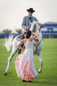 Entertainment at the Maserati Polo event by Loesje Kessels Fashion Photographer Dubai