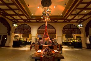 Buffet event set up at The Palace Downtown by Loesje Kessels Fashion Photographer Dubai