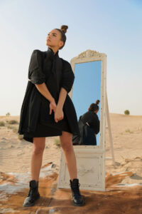 Editorial fashion photoshoot Proshat Sarabloo by Loesje Kessels Fashion Photographer Dubai