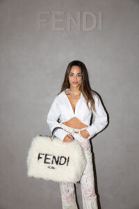 Zeynab El-helw for Fendi FW2022 by fashion and beauty photographer Loesje Kessels