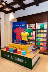 Ralph Lauren Polo event celebrating 50 years of the iconic polo shirt at Dubai Mall photographer by Loesje Kessels